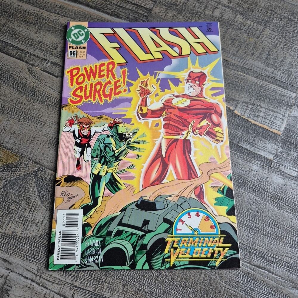The Flash #96 Power Surge 1994 DC Comics Book Terminal Velocity